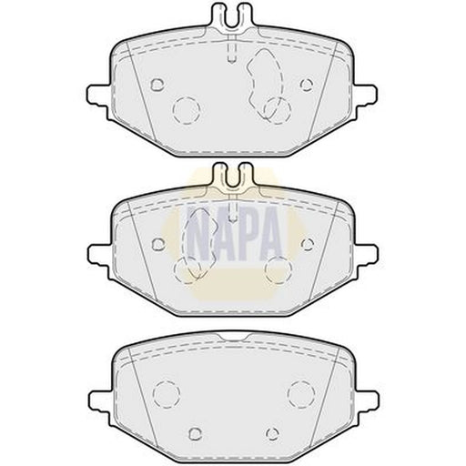 NAPA Rear Brake Pad Set NBP1968