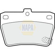 NAPA Rear Brake Pad Set fits Toyota Rav 4 1997-2005 1.8 2.0