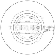 Borg & Beck Front & Rear Brake Discs & Pads fits Mazda CX-30 2019 on