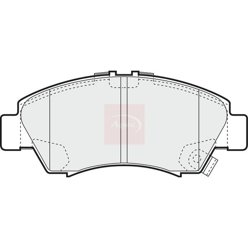 Apec Front Brake Pad Set PAD1140