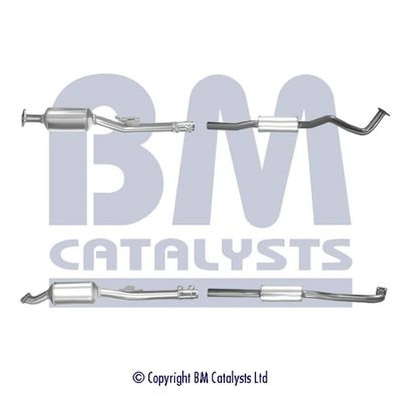 BM Catalysts Homologated Diesel Cat & Dpf fits Mitsubishi Outlander II 2007-2012