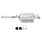 Hella End Silencer Rear fits Mercedes-Benz C-Class 1993-2000 202.125