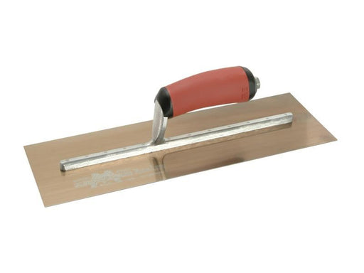 Marshalltown MXS73GSD Gold Finishing Trowel DuraSoft® Handle 14 x 4.3/4in Marshalltown - Dynamic Drive