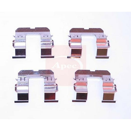 Apec Brake Pad Accessory Fitting Kit Rear fits Mazda MPV 2002-2006 2.0 2.3