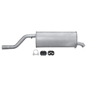 Hella End Silencer Rear fits Opel Corsa D 2006-2014 1.4
