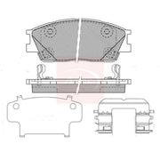 Apec Front Brake Pad Set fits Kia Soul III 2019 on 1.6 2.0