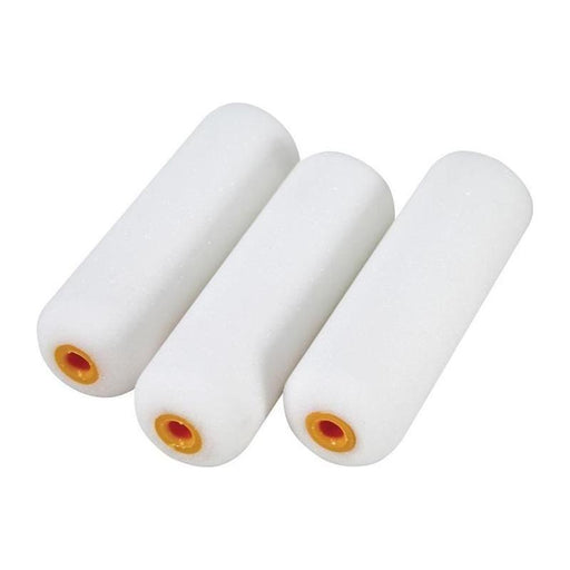 Faithfull Foam Mini Roller Refills 100mm (4in) Pack of 10 Faithfull - NN4 Online