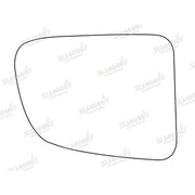 Summit Stick-On Standard Mirror Glass fits Suzuki Vitara RHS - NN4 Online