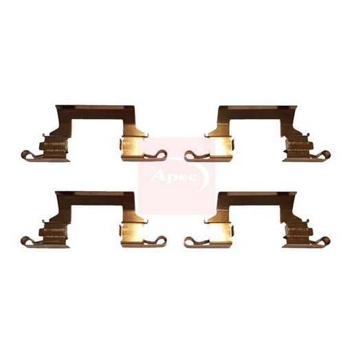Apec Brake Pad Accessory Fitting Kit Front fits Nissan Terrano II 1993-2007