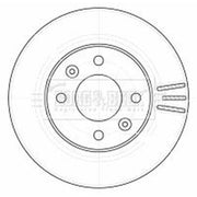 Borg & Beck Front Brake Discs & Pads fits Hyundai I10 II 2013-2019 1.0 1.2