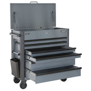 Superline Pro Tool Trolley 6 Drawer - Grey AP366G Superline Pro - Dynamic Drive