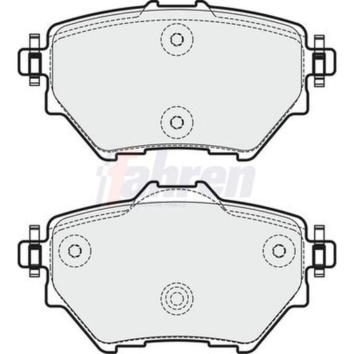 Fahren Rear Brake Pad Set FBP3746