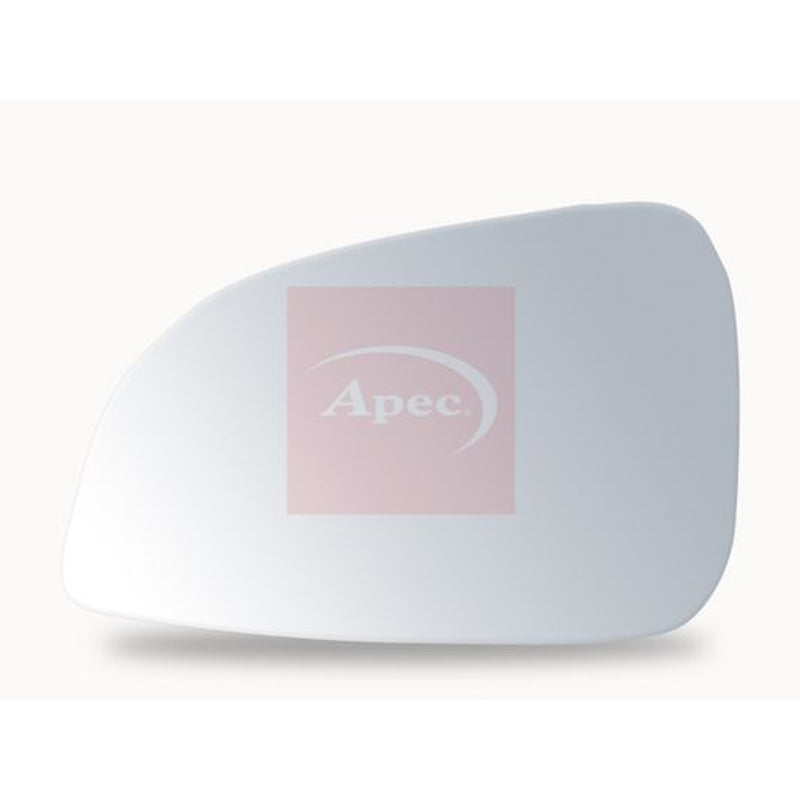 Apec Exterior Wing Mirror Glass Left fits Opel Adam 2012-2019 1.0 1.2 1.4