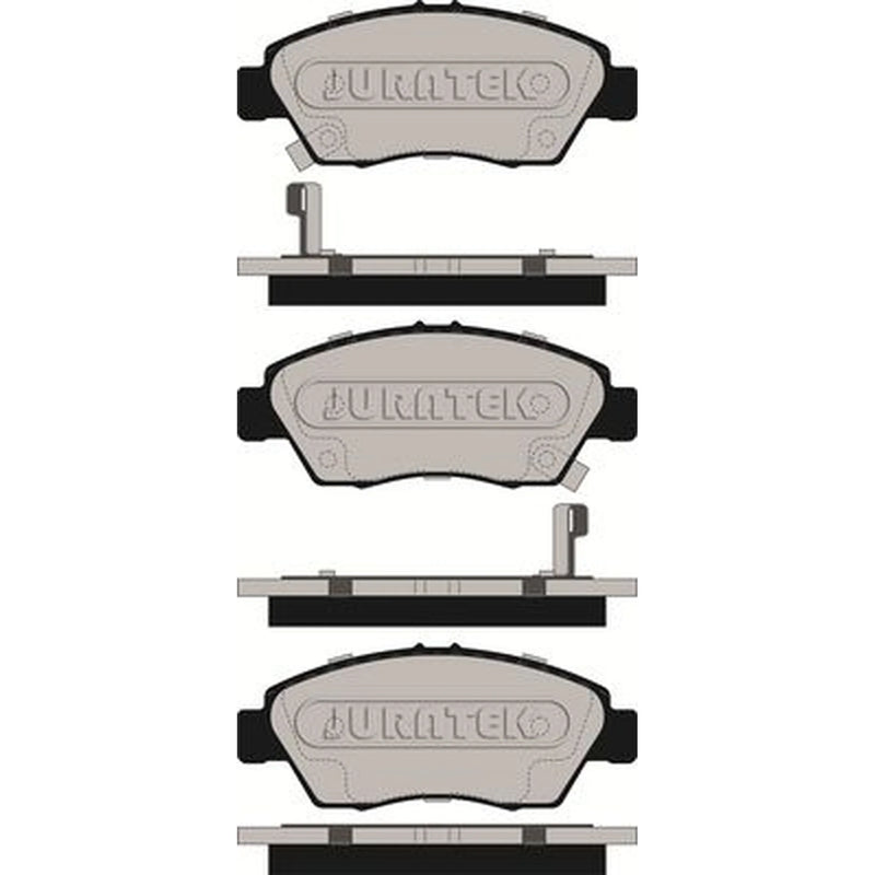 Juratek Front Brake Pad Set fits Honda Civic VII 2000-2005 1.3 1.4 1.5 1.6 1.7