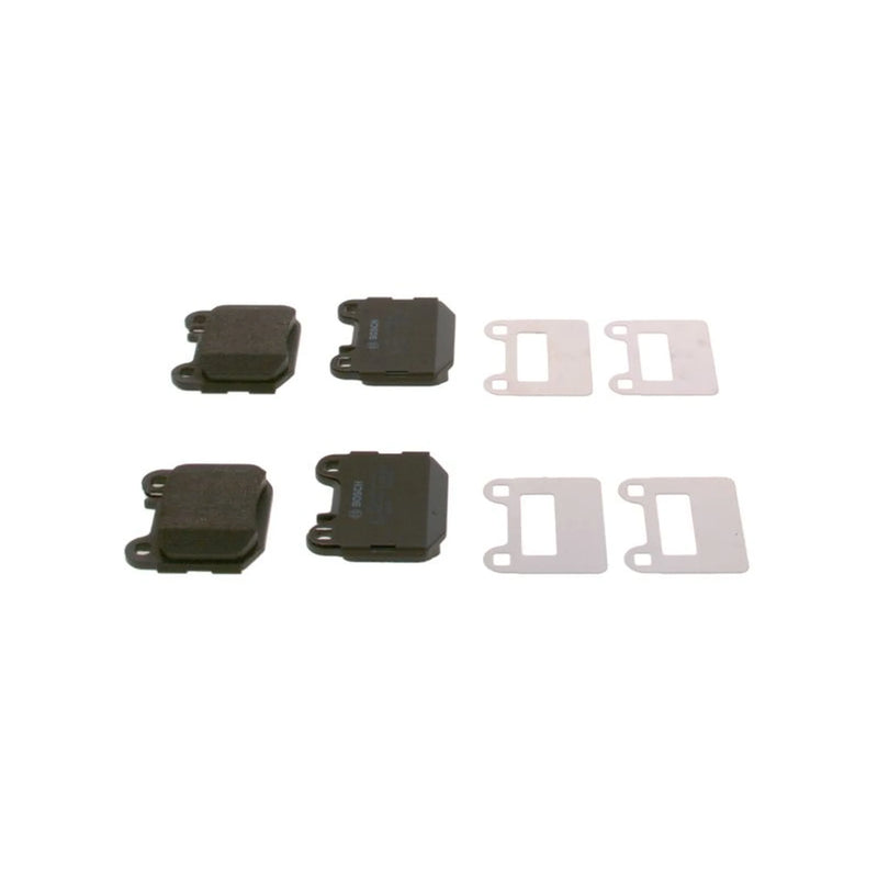 Bosch Front & Rear Pads fits Mercedes-Benz M-Class 1998-2005