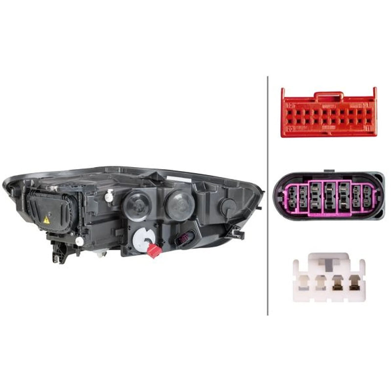 Hella Headlight Headlamp LED Left fits Audi A6 Allroad C7 2012-2018 3.0