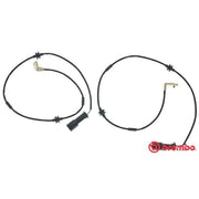 Brembo 2 x Brake Pad Wear Sensor Front fits Opel Omega B 1994-2003