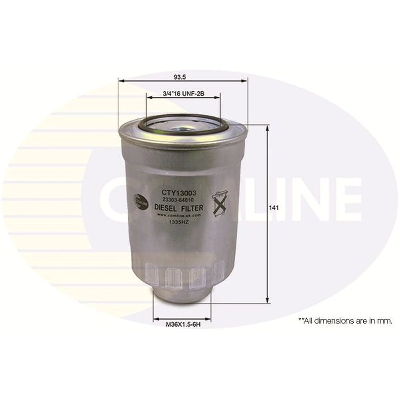 Comline Full Service Kit with Air, Oil, Fuel & C fits Toyota Land Cruiser Amazon