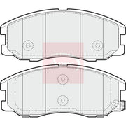 Apec Front Brake Pad Set fits Chevrolet Captiva 2006-2011 2.0 2.2 2.4