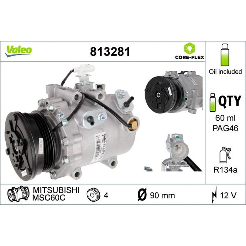 Valeo Air Conditioning Compressor 813281