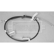 Borg & Beck Handbrake Cable Right Rear BKB3123