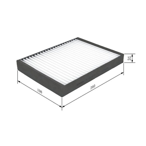 Bosch Cabin Air Filter (Pollen Filter) fits Suzuki Grand Vitara I 1998-2005