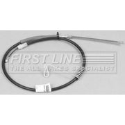 First Line Handbrake Cable Right Rear fits Ford Transit Platform 2001-2006 2.3