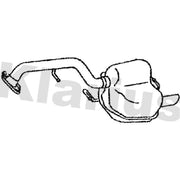 Klarius Box With Tail Pipe Rear fits Mazda 5 2005-2010 1.8 2.0