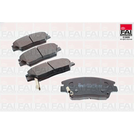 FAI Front Brake Pad Set fits Kg Mobility Actyon 2024 on