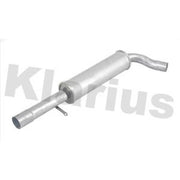 Klarius Box With Centre Pipe Centre fits Audi A3 1996-2003 1.8