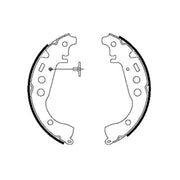 Mintex Brake Shoe Set Axle Kit fits Daihatsu Charade VIII 2011 on 1.33