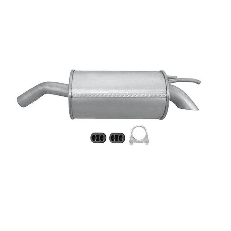 Hella End Silencer Rear fits Opel Vectra C 2002-2008 1.6 1.8