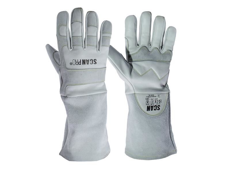 Scan Premium Leather Welding Gloves - L (Size 9) Scan - NN4 Online