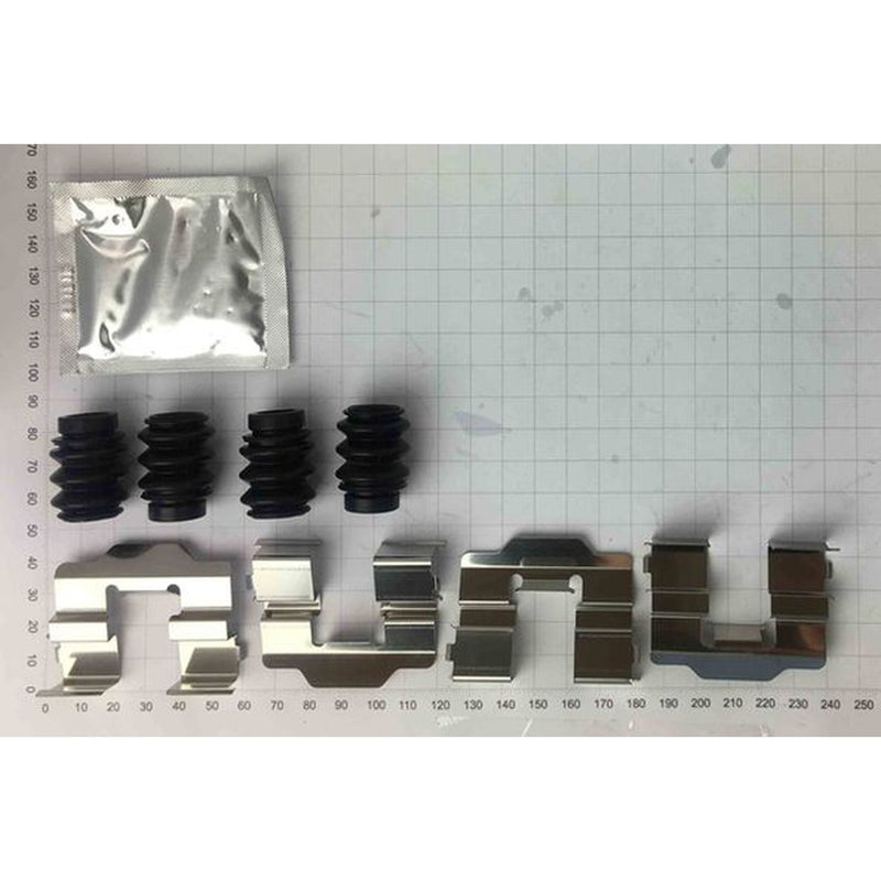 Juratek Brake Pad Accessory Fitting Kit Front fits Citroën C-Elysee 2012-2017