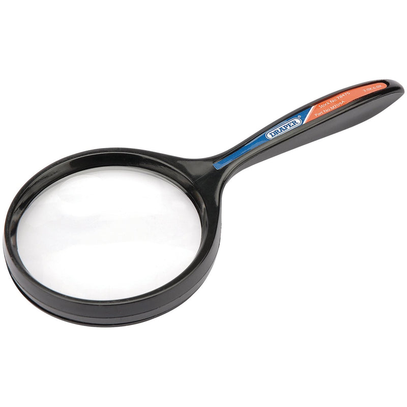 Draper x 3 Round Magnifier, 65mm 78475 Draper - Dynamic Drive