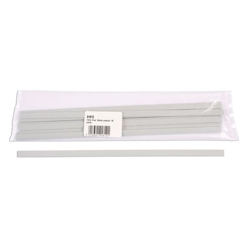 Power-Tec TPO Flat Plastic Strips 10mm 15pc 91612 Power-Tec - Dynamic Drive