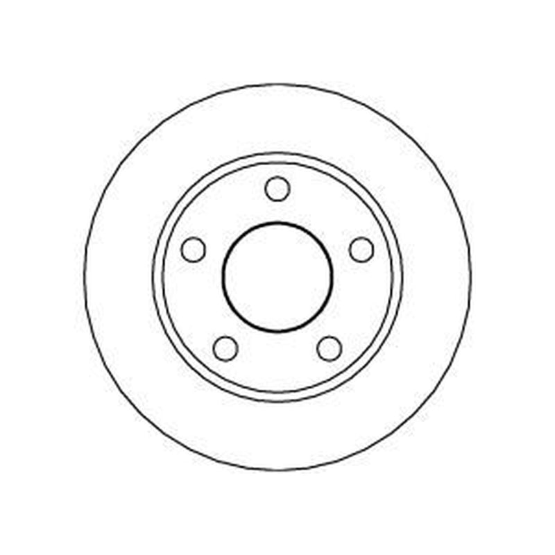 Abtex Front & Rear Brake Discs & Pads fits Skoda Superb I 2001-2008 1.8 1.9 2.0