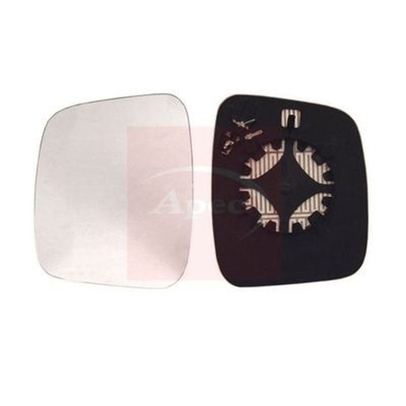 Apec Exterior Wing Mirror Glass Left fits Citroën Nemo 2009-2010 1.3 1.4