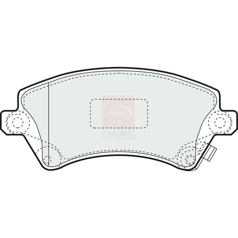 Apec Front Brake Pad Set PD3100