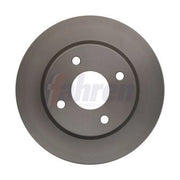 Fahren 2 x Solid Brake Discs fits Nissan Micra II 1992-2003 1.0 1.3 1.4