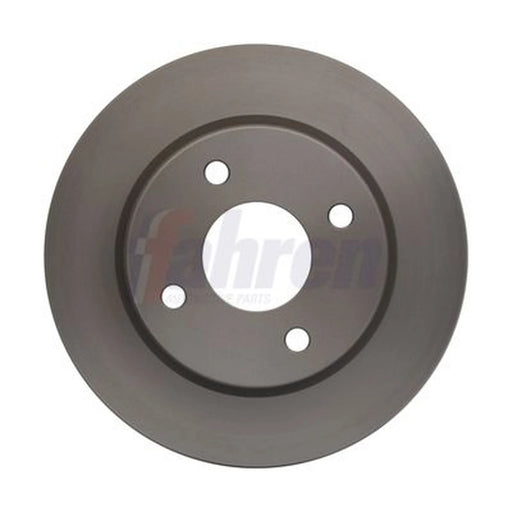 Fahren 2 x Solid Brake Discs fits Nissan Micra II 1992-2003 1.0 1.3 1.4