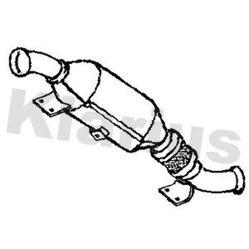 Klarius Diesel Particulate Filter W/Cat T/A fits VW Crafter 30-50 2006-2013 2.5