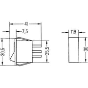 Hella Electrical Switch