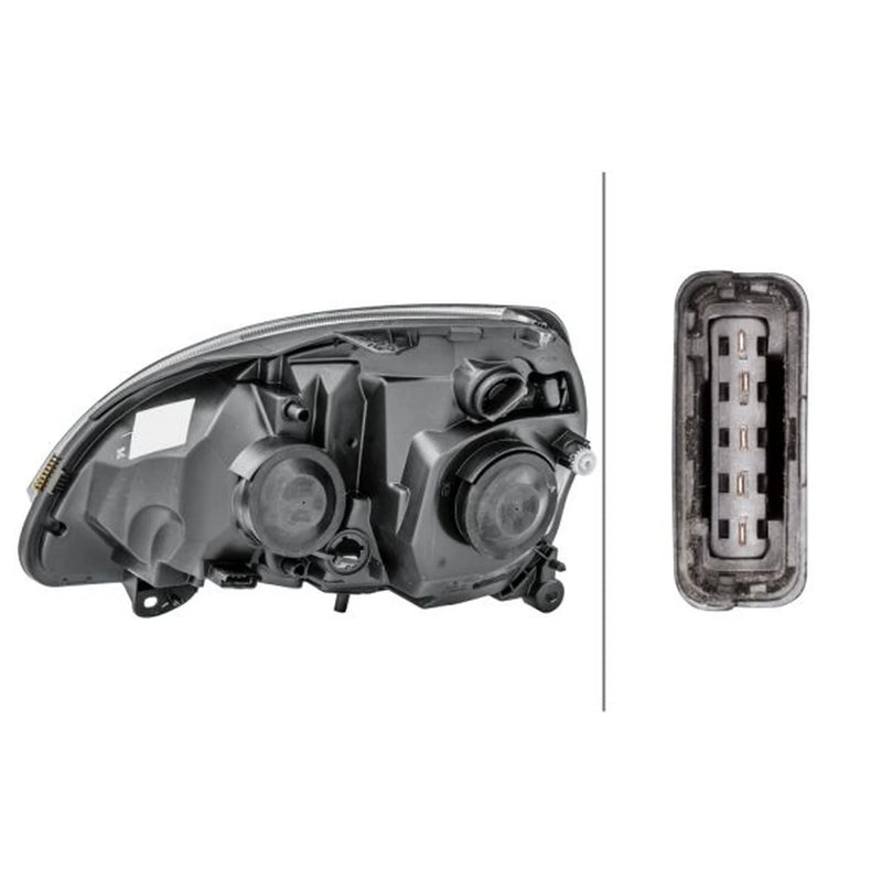 Hella Headlight Headlamp PY21W Right 1LB 008 461-761
