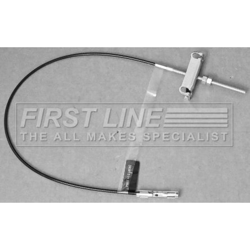 First Line Handbrake Cable Centre fits Ford Transit 2000-2006 2.3 2.4