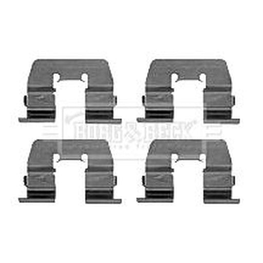 Borg & Beck Brake Pad Accessory Fitting Kit Front BBK1388