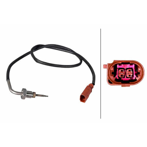 Hella Exhaust Gas Temperature Sensor before soot particulate filter fits Audi A3