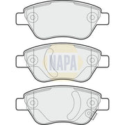 NAPA Front Brake Pad Set fits Fiat Panda 2006 on 1.4
