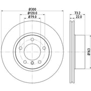 DON Front & Rear Brake Discs & Pads fits BMW 3 2012-2019