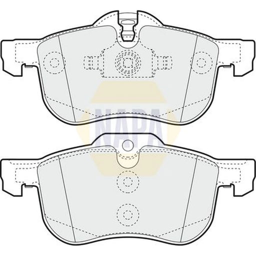 NAPA Front Brake Pad Set NBP1722